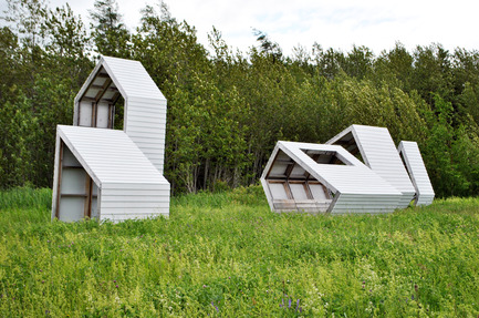 Press kit | 837-13 - Press release | Participatory Gardens for the 16th International Garden Festival - International Garden Festival / Reford Gardens - Landscape Architecture -  JARDINS M (2013)<br> Atelier Pierre Thibault [Pierre Thibault, Thomas Borne, Claudia Campeau, Samuel Cocriamont, Thibault Gervasoni, Jérôme Lapierre]<br> <br> Québec (Québec) Canada<br> <br> www.pthibault.com  - Photo credit: Sylvain Legris