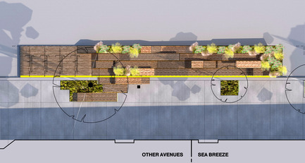 Dossier de presse | 1562-01 - Communiqué de presse | Sunset Parklet receives Special Recognition in Urban Design Award - INTERSTICE Architects - Design urbain - Crédit photo : Interstice