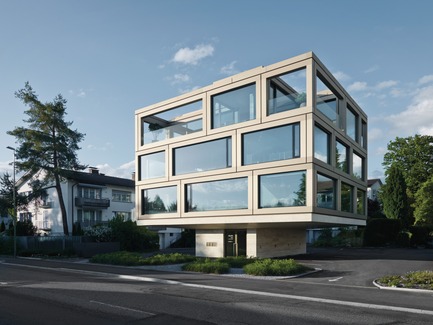 Press kit | 1817-01 - Press release | Announcing the winners of the best architects 16 Award - best architects Award - Competition -       Gold winner:       giuliani.hönger   ag dipl. architekten eth-bsa-sia    <br>Project: Bürogebäude   Wüst und Wüst, Küsnacht     - Photo credit:       David   Willén    