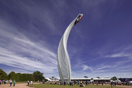 Press kit | 1022-02 - Press release | Mazda Sculpture - Goodwood Festival of Speed 2015 - Gerry Judah - Art - Photo credit: David Barbour   