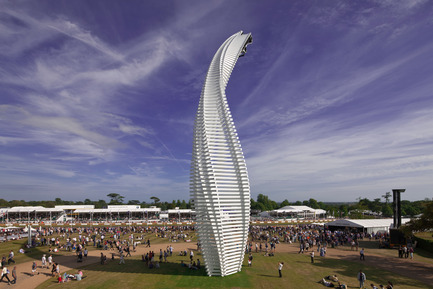 Press kit | 1022-02 - Press release | Mazda Sculpture - Goodwood Festival of Speed 2015 - Gerry Judah - Art - Photo credit: David Barbour   