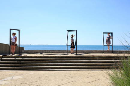 Dossier de presse | 982-26 - Communiqué de presse | Festival des Architectures Vives 2015 à Montpellier – La Grande-Motte - Association Champ Libre - Festival des Architectures Vives (FAV) - Évènement + Exposition - Camille Saucereau &amp; Alice Foulon&nbsp;<br>// Photo souvenir - Crédit photo : Paul KOZLOWSKI ©photoarchitecture.com<br>Site&nbsp;: http://photoarchitecture.com
