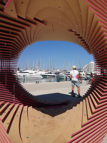 Press kit | 1819-01 - Press release | The PortHole - TOMA! - team of manufacturers architects - Event + Exhibition - Photo credit: Antonio Nardozzi + María Dolores del Sol Ontalba ©[TOMA!] 