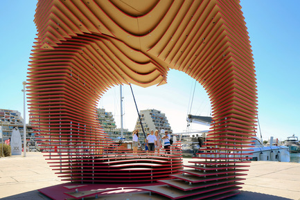 Press kit | 1819-01 - Press release | The PortHole - TOMA! - team of manufacturers architects - Event + Exhibition - Photo credit: Paul KOZLOWSKI ©photoarchitecture