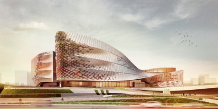 Dossier de presse | 1407-04 - Communiqué de presse | The Eurasian Prize 2015 winners announced - The Eurasian Prize - Concours -  Contemporary Drama Theatre, Baku by&nbsp;Mamedov + Partners  - Crédit photo :  The Eurasian Prize   