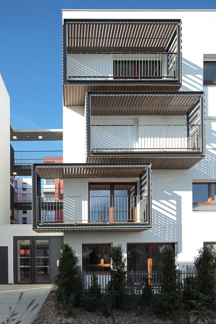 Dossier de presse | 1830-01 - Communiqué de presse | Announcing the winners of the 2015 FAD Architecture and Interior Design Awards - FAD - Fostering Arts and Design - Concours - 253 Homes at Ivry-Sur-Seine, by Miquel Lacasta, Marc Chalamanch and Carmen Santana - Crédit photo : Benoit Fougeiro, Archikubik