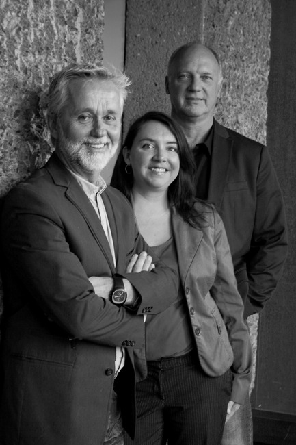 Dossier de presse | 673-04 - Communiqué de presse | Le jury de la 7e édition des GRANDS PRIX DU DESIGN - Agence PID - Concours - Mario Gagnon, Jennifer Tardif, Charles Godbout. - Crédit photo : Richard Des Lys
