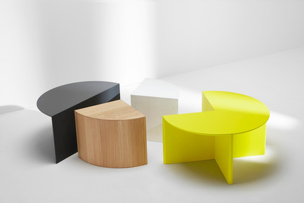 Dossier de presse | 1539-02 - Communiqué de presse | Discover H Collection 2015 - H Furniture Ltd. - Design industriel - Pie Chart System - Crédit photo : Peter Guenzel