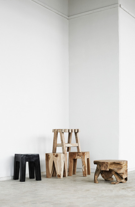 Press kit | 1834-02 - Press release | Discover an innovative mix of inspiring brands at this year’s Downtown Design; The commercial centrepiece of Dubai Design Week, Dubai Design District (d3) | 27-30 October, 2015 - Downtown Design - Event + Exhibition - Downtown Design 2015 Exhibitor<br>Muubs<br>Wooden Stools<br> - Photo credit: Muubs