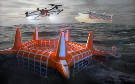 Press kit | 1834-03 - Press release | Introducing a world-first: 'Global Grad Show' at Dubai Design Week - Dubai Design Week - Event + Exhibition - Open Water Guard<br>Student : Jon Kuster<br>School : RCA<br> - Photo credit: RCA
