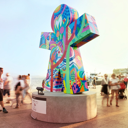 Press kit | 902-04 - Press release | Call for entries to the International A' Design Award & Competition 2016 - A' Design Award and Competition - Competition - Santander World Urban Sculptures by&nbsp;Jose Angel Cicero and SW Artists - Photo credit: Photographer Nuri Garre, América, 2014.