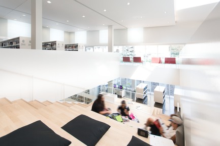 Press kit | 562-56 - Press release | Inauguration officielle de la bibliothèque Saul-Bellow de l'arrondissement de Lachine - Bureau du design - Ville de Montréal - Institutional Architecture