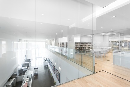 Dossier de presse | 721-06 - Communiqué de presse | La bibliothèque Saul-Bellow - Chevalier Morales - Architecture institutionnelle - Bibliothèque Saul-Bellow,&nbsp;Montréal, Canada - Crédit photo :  Chevalier Morales Architectes 