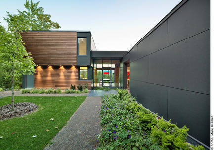 Dossier de presse | 635-05 - Communiqué de presse | MAISON T - Natalie Dionne Architecture - Architecture résidentielle - Crédit photo : Marc Cramer