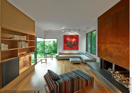 Dossier de presse | 635-05 - Communiqué de presse | MAISON T - Natalie Dionne Architecture - Architecture résidentielle - Crédit photo : Marc Cramer