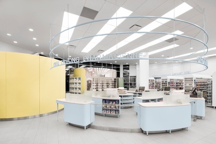 Dossier de presse | 760-11 - Communiqué de presse | Approche énergétique et formelle de la circularité: du principe à la création d’un espace recentré sur l’humain - Jean de Lessard, Designers Créatifs - Design d’intérieur commercial - Crédit photo : Adrien Williams