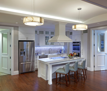 Dossier de presse | 1855-01 - Communiqué de presse | Newcombe Design Group’s approach to retirement living honoured with ARIDO Award - Newcombe Design Associates - Design d’intérieur commercial - The Country Kitchen offers&nbsp; residents the opportunity to create friendships as well as share recipes and tasty treats. Cooking demonstrations also take place here. Higher light levels make sure the space is both inviting and functional. - Crédit photo : David Whittaker