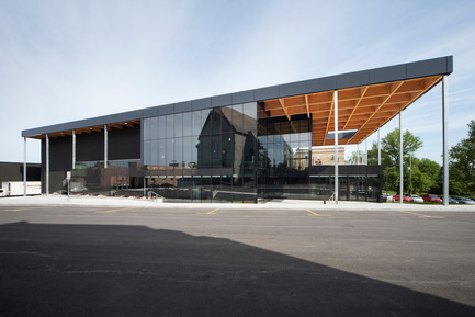 Dossier de presse | 567-08 - Communiqué de presse | Salle de spectacles multifonctionnelle de Mont-Laurier - Les architectes FABG - Architecture institutionnelle - Crédit photo : Steve Montpetit