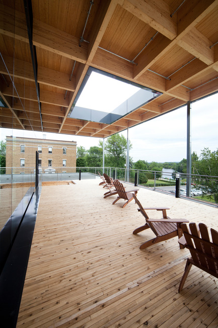 Dossier de presse | 567-08 - Communiqué de presse | Salle de spectacles multifonctionnelle de Mont-Laurier - Les architectes FABG - Architecture institutionnelle - Crédit photo : Steve Montpetit