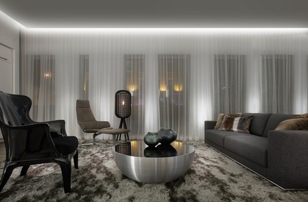 Press kit | 1859-01 - Press release | Mike Niven Interior Design Inc. wins 2015 ARIDO Award of meritfor NOIR Presentation Centre - NOIR Presentation Centre - Residential Interior Design -   NOIR Presentation Centre   - Photo credit:  Paul Casselman Photography  