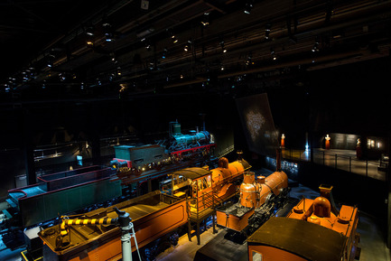 Press kit | 621-21 - Press release | Multisensory experience at the new Belgian railway museum Train World - Lightemotion - Lighting Design - Photo credit: Marie-Francoise Plissart