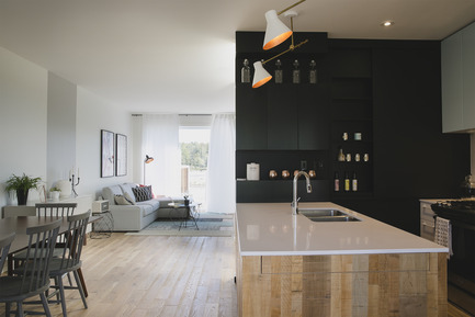 Dossier de presse | 1617-04 - Communiqué de presse | Lancement du nouveau projetFaubourg 1792 - Bromont Immobilier - Immobilier - Intérieur de Faubourg 1792 - Crédit photo : Savitri Bastiani