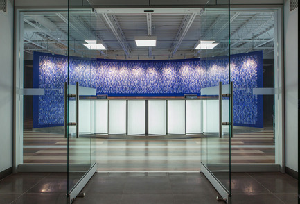 Dossier de presse | 1856-01 - Communiqué de presse | J.Cho Design wins ARIDO Award for Abet Laminati office - J.Cho Design - Design d’intérieur commercial - Reception Area - Crédit photo : Az Works Productions
