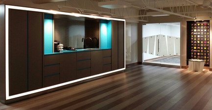 Dossier de presse | 1856-01 - Communiqué de presse | J.Cho Design wins ARIDO Award for Abet Laminati office - J.Cho Design - Design d’intérieur commercial - Showroom - Crédit photo : Az Works Productions