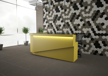 Press kit | 1606-02 - Press release | Twist! - Ceratec - Product - Twist by Ceratec - White, Grey &amp; Black - 5-1/2" - Reception - Photo credit: Ceratec Inc.