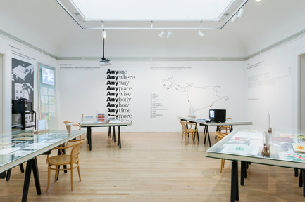 Dossier de presse | 756-11 - Communiqué de presse | "L'architecte, autrement" - Centre Canadien d’Architecture (CCA) - Évènement + Exposition - Vue de l’exposition «&nbsp;L’architecte, autrement&nbsp;».  - Crédit photo : ©&nbsp;CCA,&nbsp;Montréal