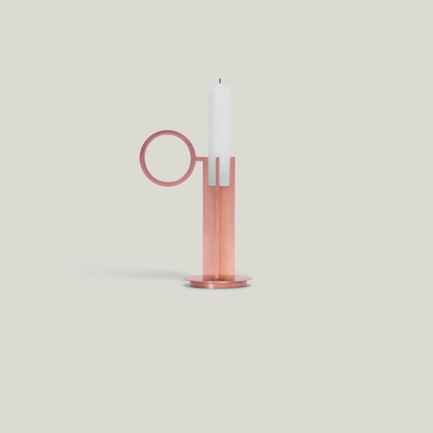 Press kit | 1097-04 - Press release | Launching Larose Guyon, object design studio - Larose Guyon - Product - Candlestick, Victor SImple - Photo credit: Larose Guyon