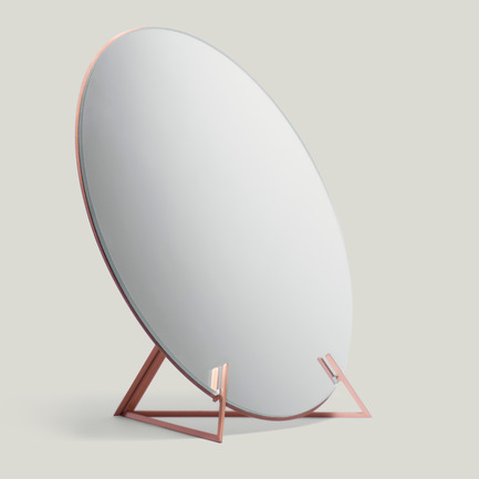 Press kit | 1097-04 - Press release | Launching Larose Guyon, object design studio - Larose Guyon - Product - TABLE MIRROR, Cléo table - Photo credit: Larose Guyon