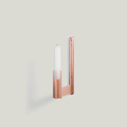 Press kit | 1097-04 - Press release | Launching Larose Guyon, object design studio - Larose Guyon - Product - CANDLESTICK, Victor Wall - Photo credit: Larose Guyon