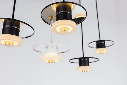 Press kit | 1895-01 - Press release | L A M P winners announced for third annual international lighting design competition held in Vancouver, Canada - L A M P (Lighting Architecture Movement Project) - Lighting Design - 'August Pendant' by Kris Jensen - Photo credit:  Randy Friesen