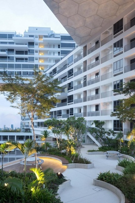 Press kit | 661-31 - Press release | The Interlace in Singapore: World Building of the Year 2015 - World Architecture Festival (WAF) - Competition - The Interlace, Singapore, by OMA/Buro Ole Scheeren. The residential development named World Building of the Year 2015 at the World Architecture Festival - Photo credit: OMA/Buro Ole Scheeren
