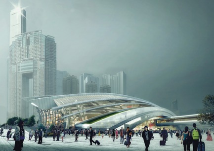 Dossier de presse | 1028-06 - Communiqué de presse | LEAF Awards 2015: winners announced - LEAF International - Concours -  Best Future Building of the Year – Under Construction<br>Andrew Bromberg of Aedas<br>Project: The West Kowloon Terminus under the Hong Kong Section of the Express Rail Link project<br><br>  - Crédit photo :   Arena International  