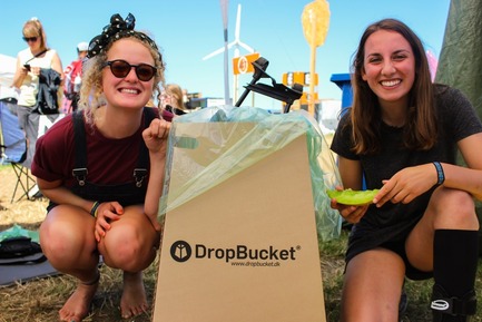 Dossier de presse | 1847-01 - Communiqué de presse | Have these two Danish students reinvented the waste bin? - DropBucket - Produit - Crédit photo : Tine Engedal