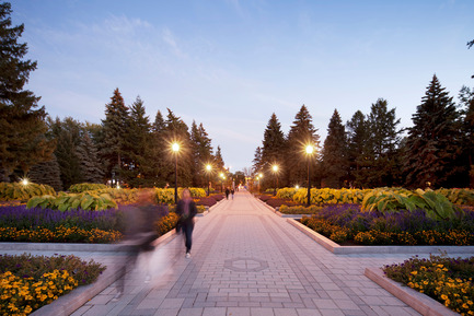 Dossier de presse | 865-14 - Communiqué de presse | Réfection des jardins d’accueil du Jardin botanique de Montréal - Lemay - Architecture de paysage - Crédit photo : Alexandre Guilbeault