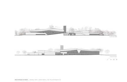 Dossier de presse | 865-10 - Communiqué de presse | La Bibliothèque du Boisé : Grand Prix d'excellence de l'OAQ 2015 - Cardinal Hardy* / Labonté Marcil / Éric Pelletier* architectes en consortium (*Lemay) - Architecture institutionnelle - Crédit photo : Consortium Cardinal Hardy*, Labonté Marcil et Eric Pelletier architecte*<br><br>*Lemay