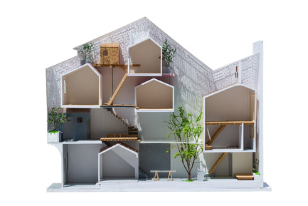 Press kit | 1256-01 - Press release | Saigon house - a21studĩo - Residential Architecture - Model  - Photo credit: Quang Tran