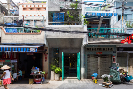 Press kit | 1256-01 - Press release | Saigon house - a21studĩo - Residential Architecture - Exterior  - Photo credit: Quang Tran