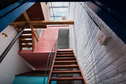 Press kit | 1256-01 - Press release | Saigon house - a21studĩo - Residential Architecture - Another stair  - Photo credit: Quang Tran