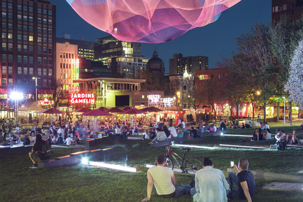 Press kit | 562-61 - Press release | Two Montréal firms among the winners in the Shenzhen Design Award for Young Talents competition - Bureau du design - Ville de Montréal - Competition - Pépinière &amp; Co -&nbsp;Jardins Gamelin - Photo credit: Ulysse Lemerise