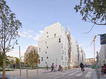 Dossier de presse | 898-07 - Communiqué de presse | Rive Seine _ Macro Lot A5 - Tetrarc - Architecture résidentielle - L'îlot urbain<br> - Crédit photo :  Stéphane Chalmeau 
