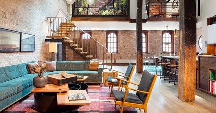 Dossier de presse | 1124-07 - Communiqué de presse | Winners Announced - World Interiors News - Design d’intérieur commercial -  WINNER - RESIDENTIAL INTERIORS&nbsp;<br>TRIBECA LOFT<br>by Andrew Franz Architect, PLLC, United States of America<br>‘The perfect loft home - Fabulous. Organic and natural’  - Crédit photo : Andrew Franz Architect, PLLC