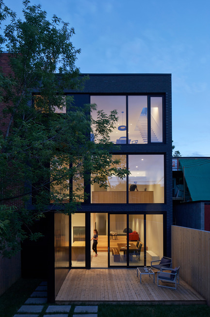 Press kit | 562-62 - Press release | The Young Architectural Firm Of Pelletier de Fontenay Wins The 2015 Phyllis Lambert Grant - Bureau du design - Ville de Montréal - Competition -  De Lanaudière house&nbsp; - Photo credit: Pelletier de Fontenay