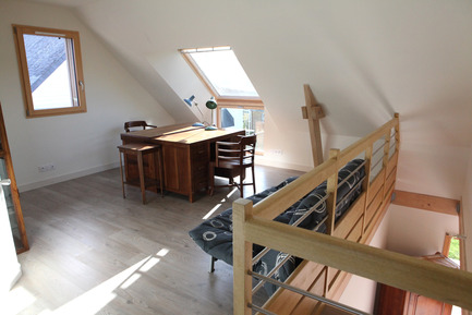 Press kit | 949-05 - Press release | House Built To French 2012 Energy Regulations Near Sainte-Anne-d'Auray - Patrice Bideau architecte D.P.L.G. - Residential Architecture - Photo credit: Armel ISTIN