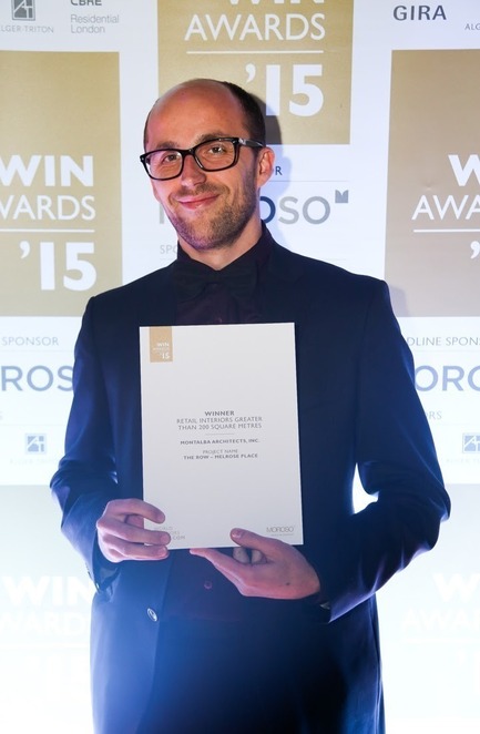 Dossier de presse | 1124-07 - Communiqué de presse | Winners Announced - World Interiors News - Design d’intérieur commercial - World Interiors News Awards Ceremony 2015&nbsp; - Crédit photo : Matt Chung / MattChungPhoto.com