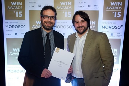 Dossier de presse | 1124-07 - Communiqué de presse | Winners Announced - World Interiors News - Design d’intérieur commercial - World Interiors News Awards Ceremony 2015&nbsp; - Crédit photo : Matt Chung / MattChungPhoto.com