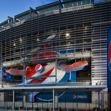 Press kit | 902-06 - Press release | International Call for Design Nominations - A' Design Award and Competition - Competition - Pepsi MetLife Stadium Exhibition by&nbsp;PepsiCo Design &amp; Innovation, Pentagram - Photo credit: PepsiCo Design &amp; Innovation, Pentagram